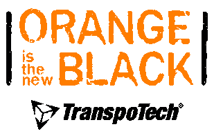 Orange Sticker by TranspoTech