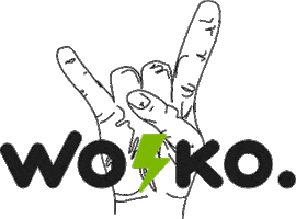 Rock And Roll Sticker by woko