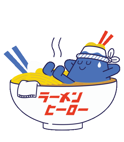 Ramen Hero Sticker