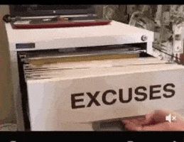 Excuse GIF by MOODMAN