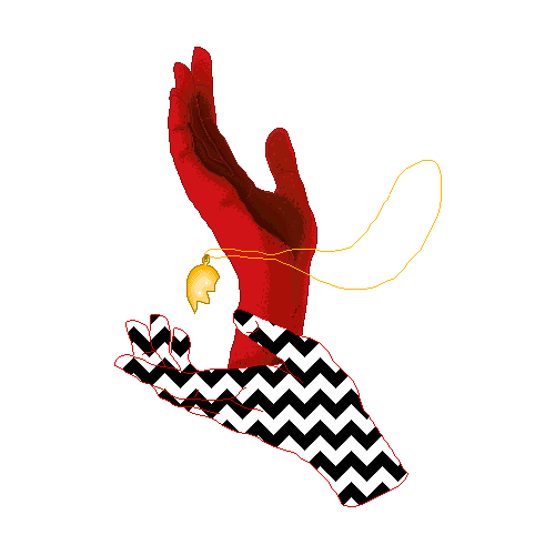 Twin Peaks Pixel Art Sticker