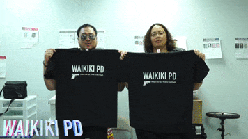 T-Shirt Police GIF by waikikipd