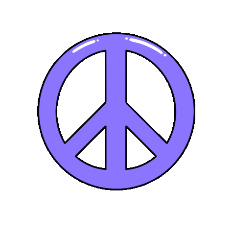 Heart Peace Sticker