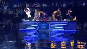 Standing Ovation Wow GIF by Indonesian Idol