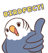 Ikgai Bird Sticker - Ikgai Bird - Discover & Share GIFs