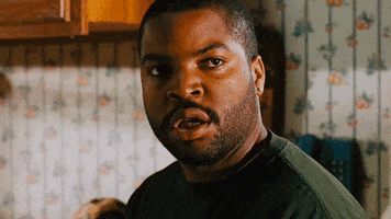 disappointed ice cube GIF