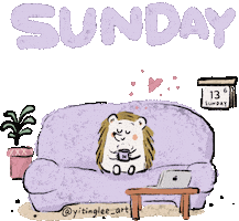 Coffee Chill Sticker