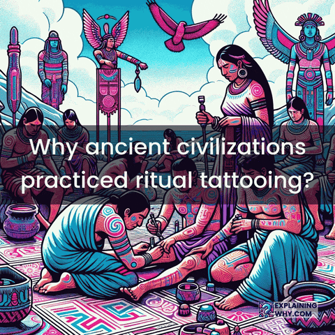 Rites Of Passage Tribal Tattoo GIF by ExplainingWhy.com