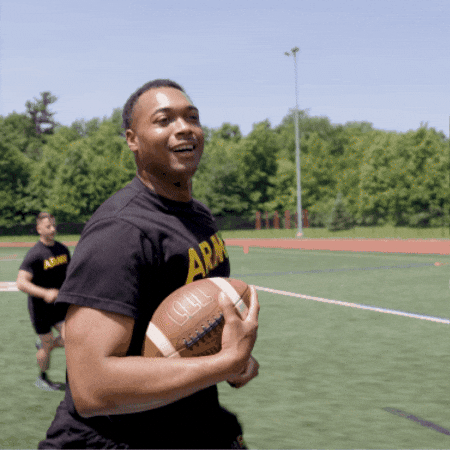 Us Army Football GIF by GoArmy
