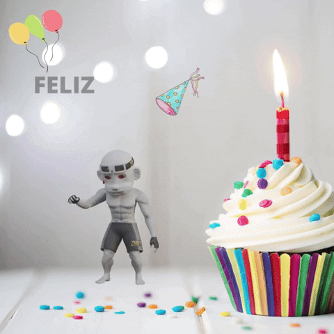 Feliz Cumpleaños Celebración Eterna GIF by Zhot