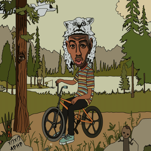 tyler the creator animation GIF by gifnews