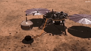 mars insight GIF by CNES
