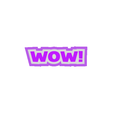 Wow Sticker