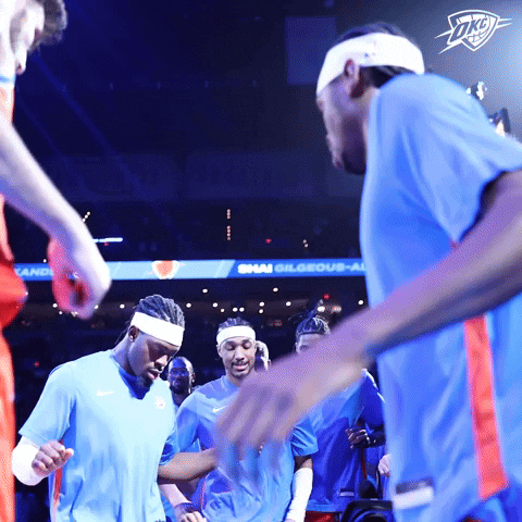 Warming Up Ready To Go GIF by OKC Thunder