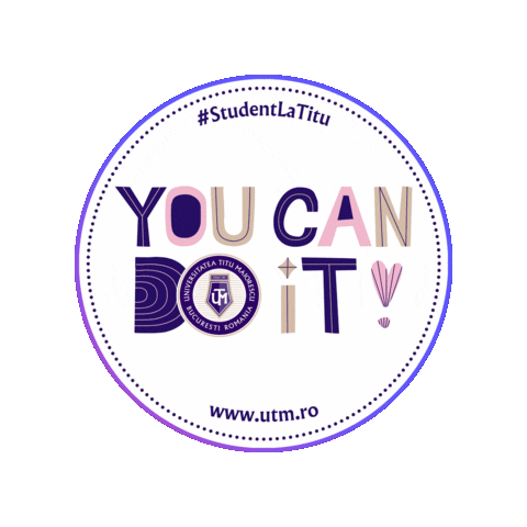 University Student Sticker by UNIVTM