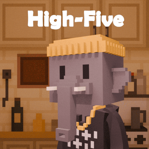 Nft Good Job GIF by Meebits