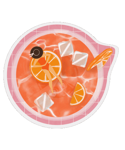 Summer Floating Sticker