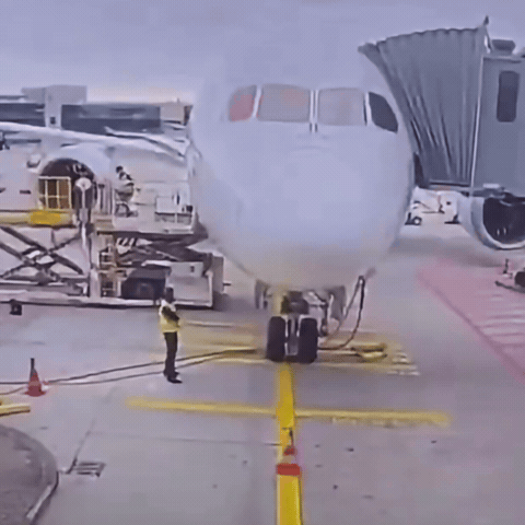 Airplane Aviation GIF