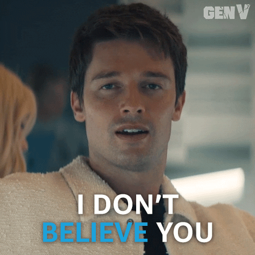 I Dont Believe You Golden Boy GIF by Amazon Prime Video