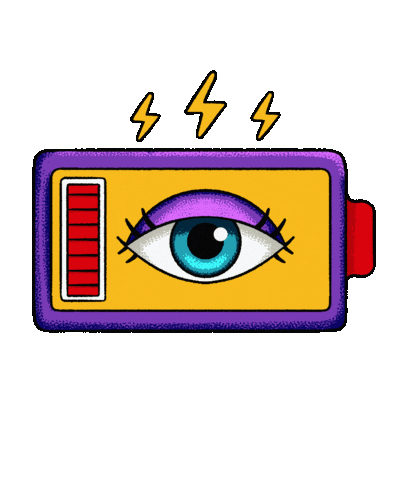 Tired Mood Sticker