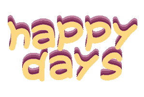 Happy Days Reaction Sticker