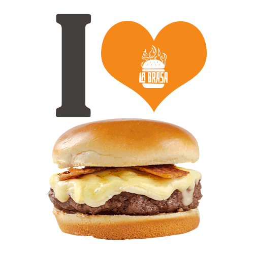 La Brasa Burger Sticker