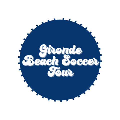 Beach Soccer Sticker by DISTRICT DE LA GIRONDE