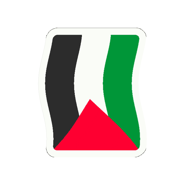 Palestina Sticker by Venstre