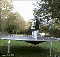 Trampoline-fail GIFs - best on GIPHY