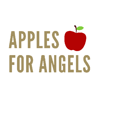 Apples For Angels Sticker by Charlotte Angels
