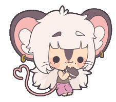 Chibi Crumple Sticker