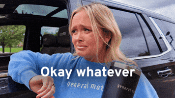 Over It Whatever GIF by General Motors