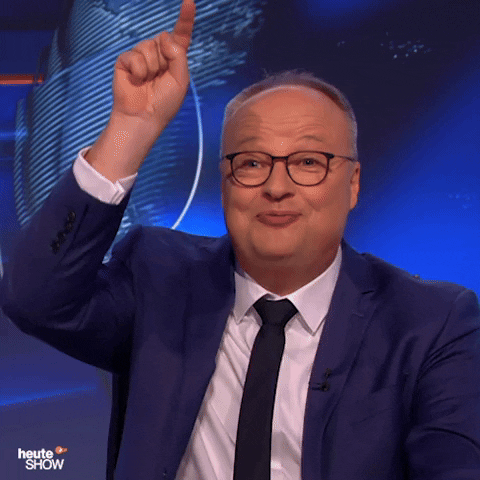 Oliver Welke Party Hard GIF by ZDF heute-show