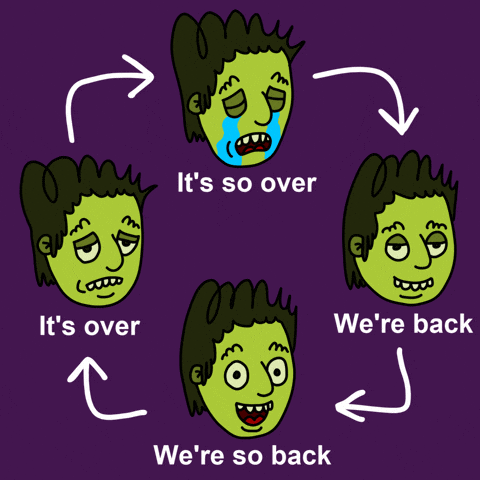 Happy Its Over GIF by herbertonic