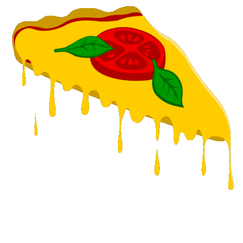 Pizza Cheese Sticker by Felipe Villarreal