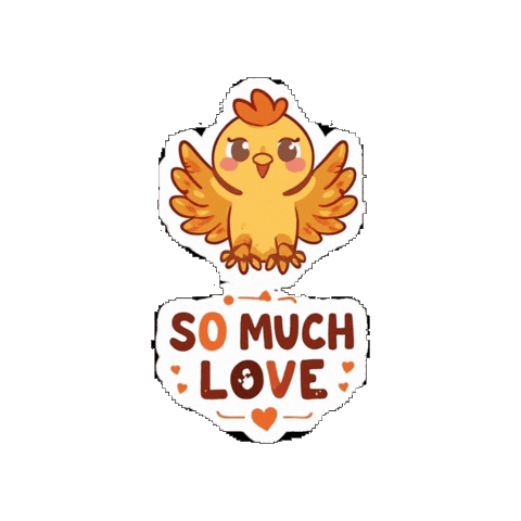 So Much Love Sticker