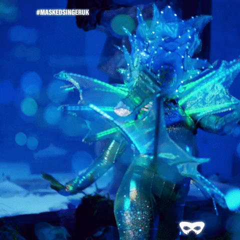Seahorse GIF by The Masked Singer UK