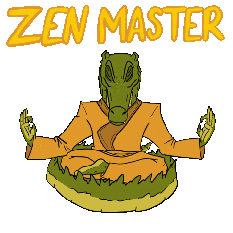 Yoga Meditation Sticker