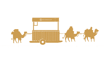 Camel Caravan Sticker by Co Chocolat