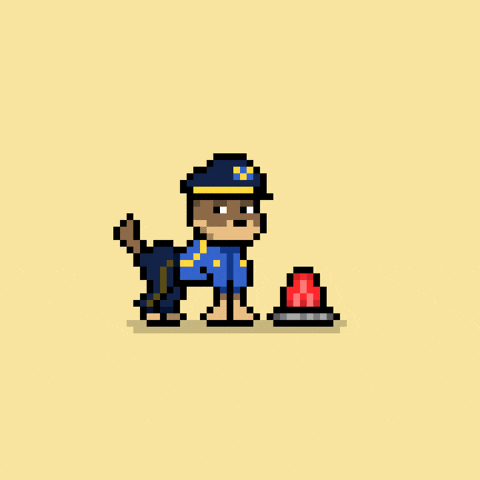 Happy Police GIF by Doginal Dogs