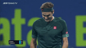 Happy Roger Federer GIF by Tennis TV