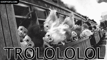 Troll animated GIF