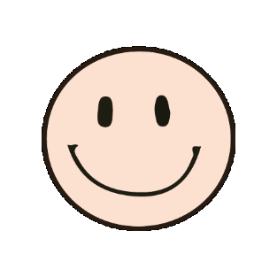 Carita Feliz Sticker by Elida Rosa