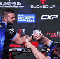 Arm Wrestling East Vs West GIF
