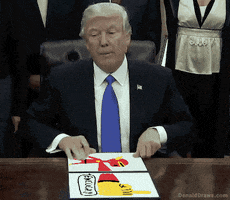 Trump Finger GIF