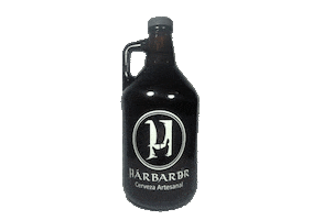Growler Botellon Sticker by Cerveza Harbardr