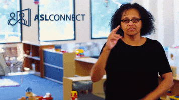 American Sign Language Nap GIF by ASL Connect