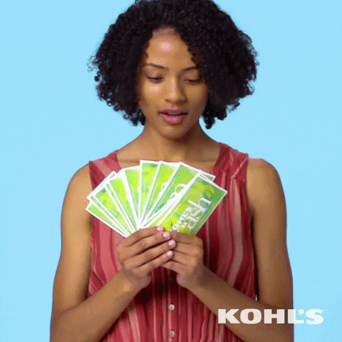 Cash Love GIF by Kohl's - Find & Share on GIPHY