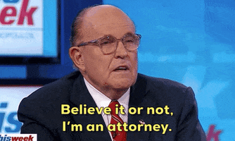 Rudy Giuliani Whistleblower GIF by GIPHY News