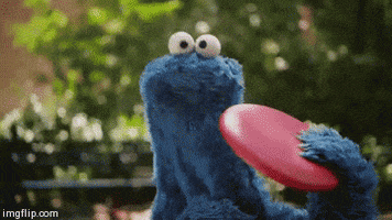Hungry Sesame Street GIF